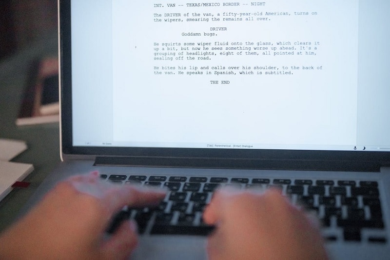 writing a short film script