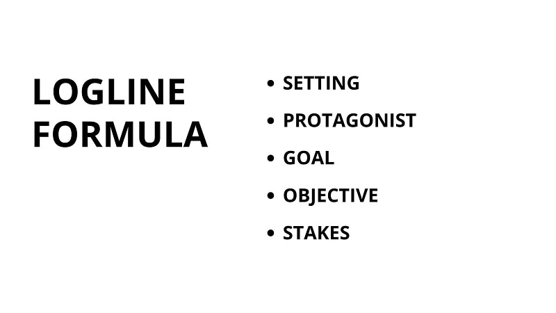 logline formula for short film script