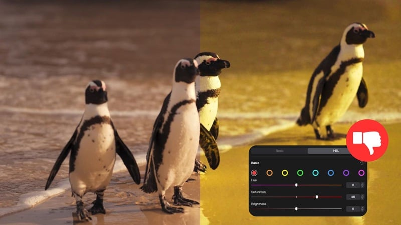 limitation of fixed color wheel hsl