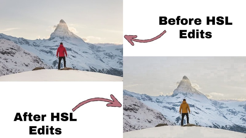 edit photo with hsl lightroom