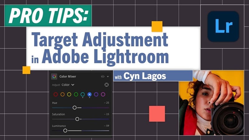 learning targeted adjustment tool in lightroom