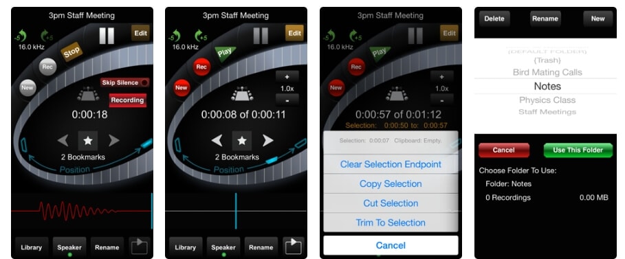 Application HT Professional Recorder