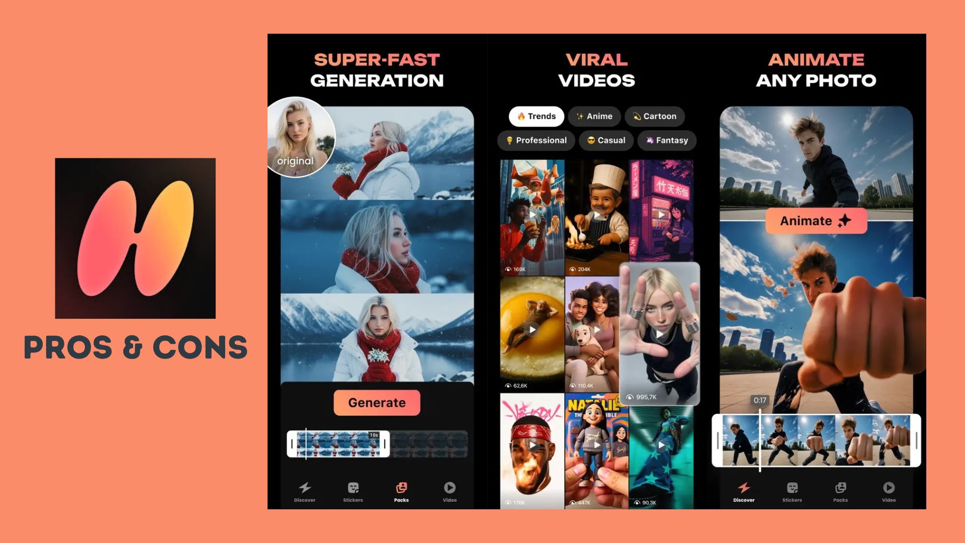 hula ai video generator pros and cons