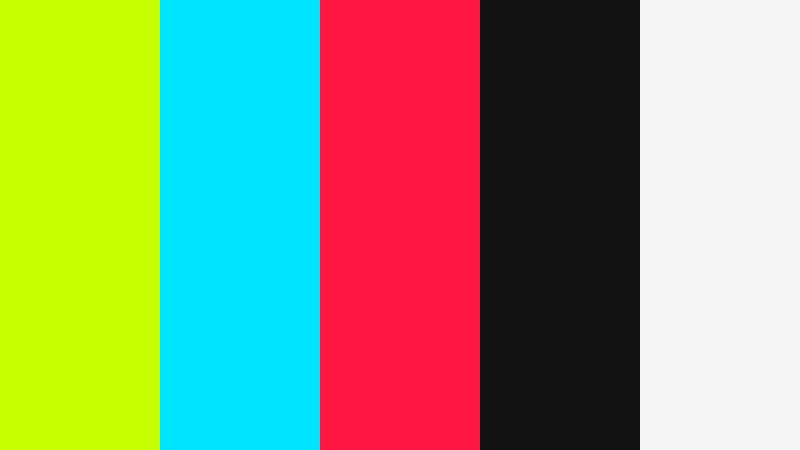 hyper lime circuit animated logo color color palette with hex codes