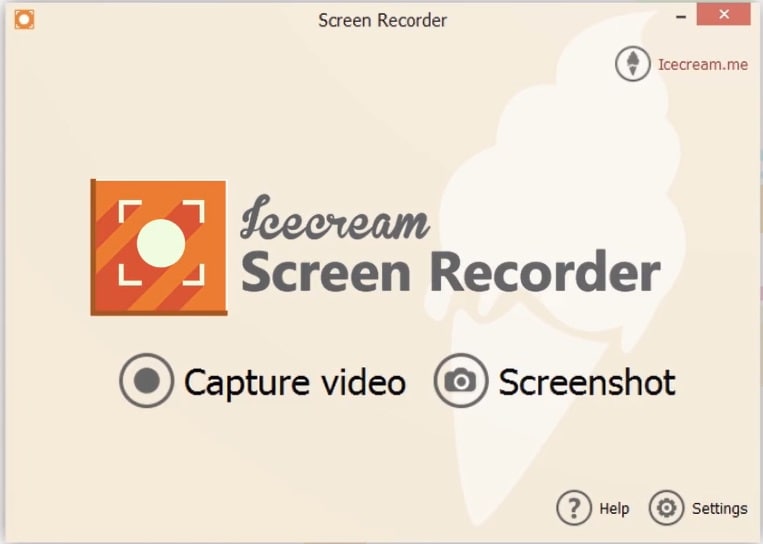 تحميل مسجل الشاشة Icecream