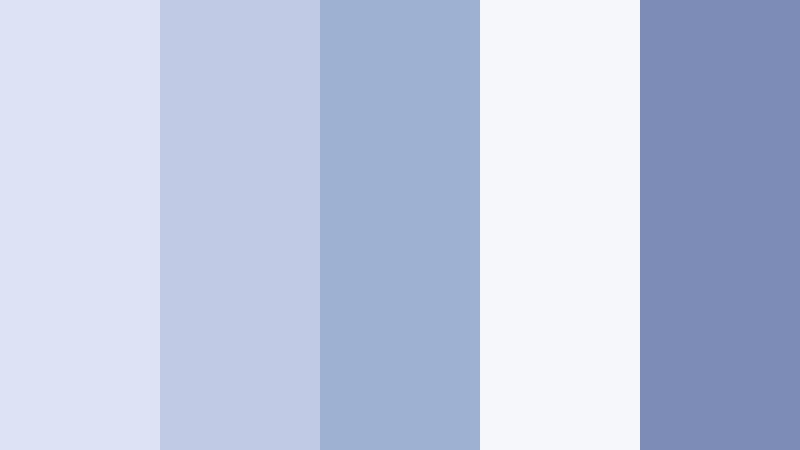iced blueberry lavender cool lavender gray color palette with hex codes