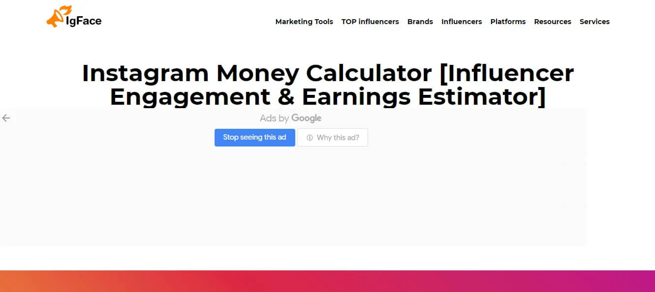 Money Calculator — Seekmetrics