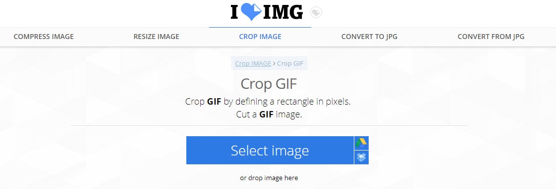 Recorte um GIF online gratuitamente