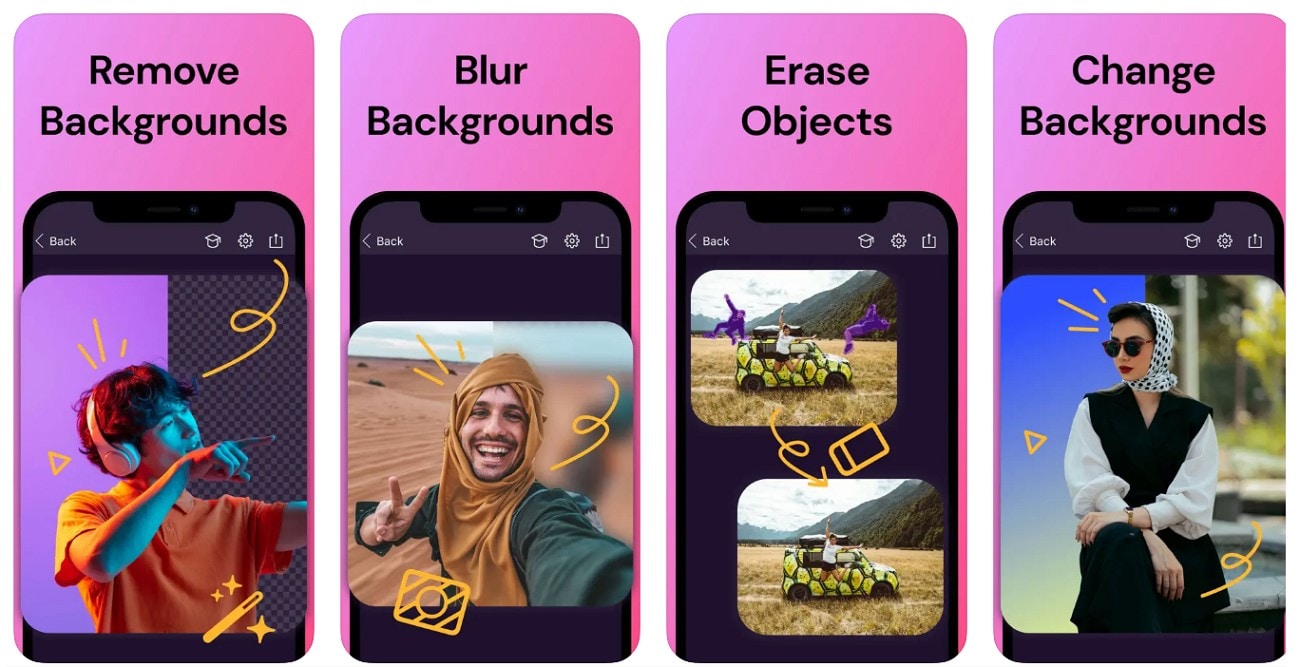 pixomatic free app remove background from photo