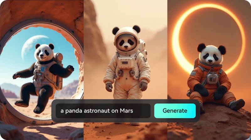 fusion d’images par IA dans Filmora