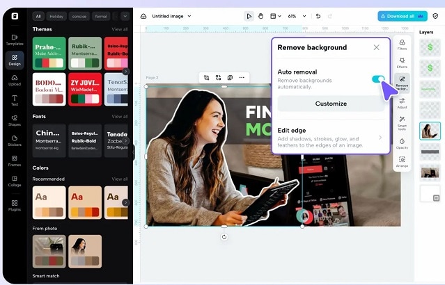 outil de fusion d’images par IA Pippit Studio