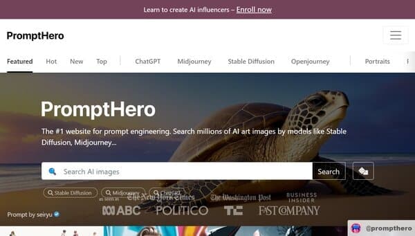 prompthero chrome plugin