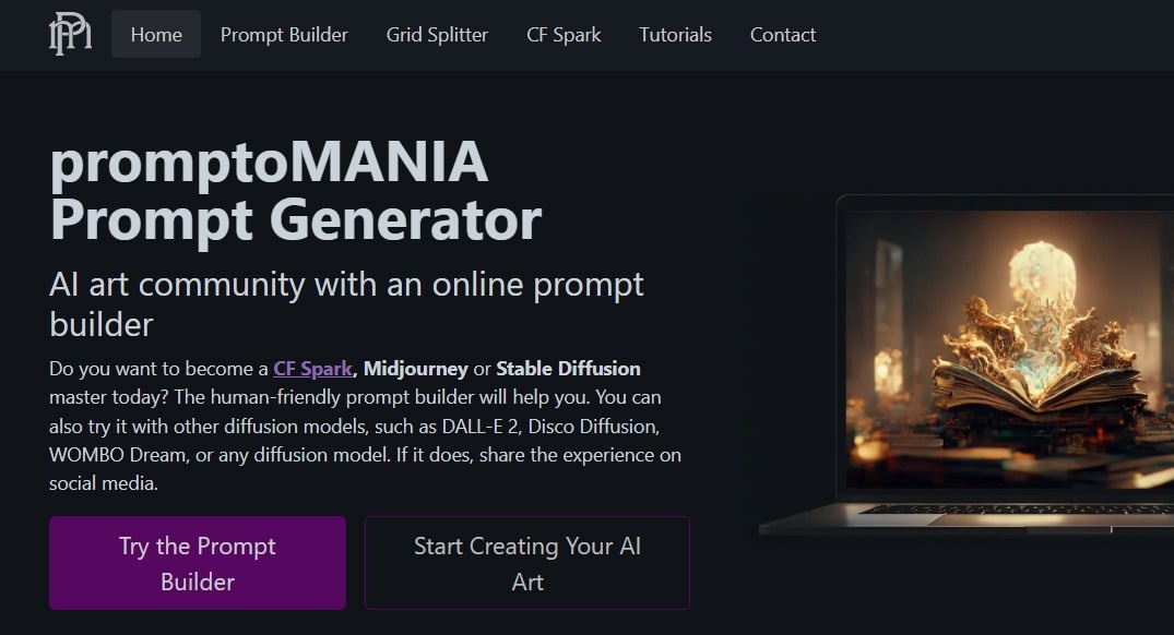 promptomania interface