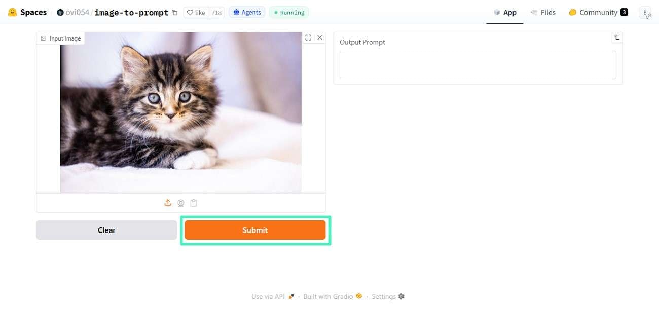 open tool upload image