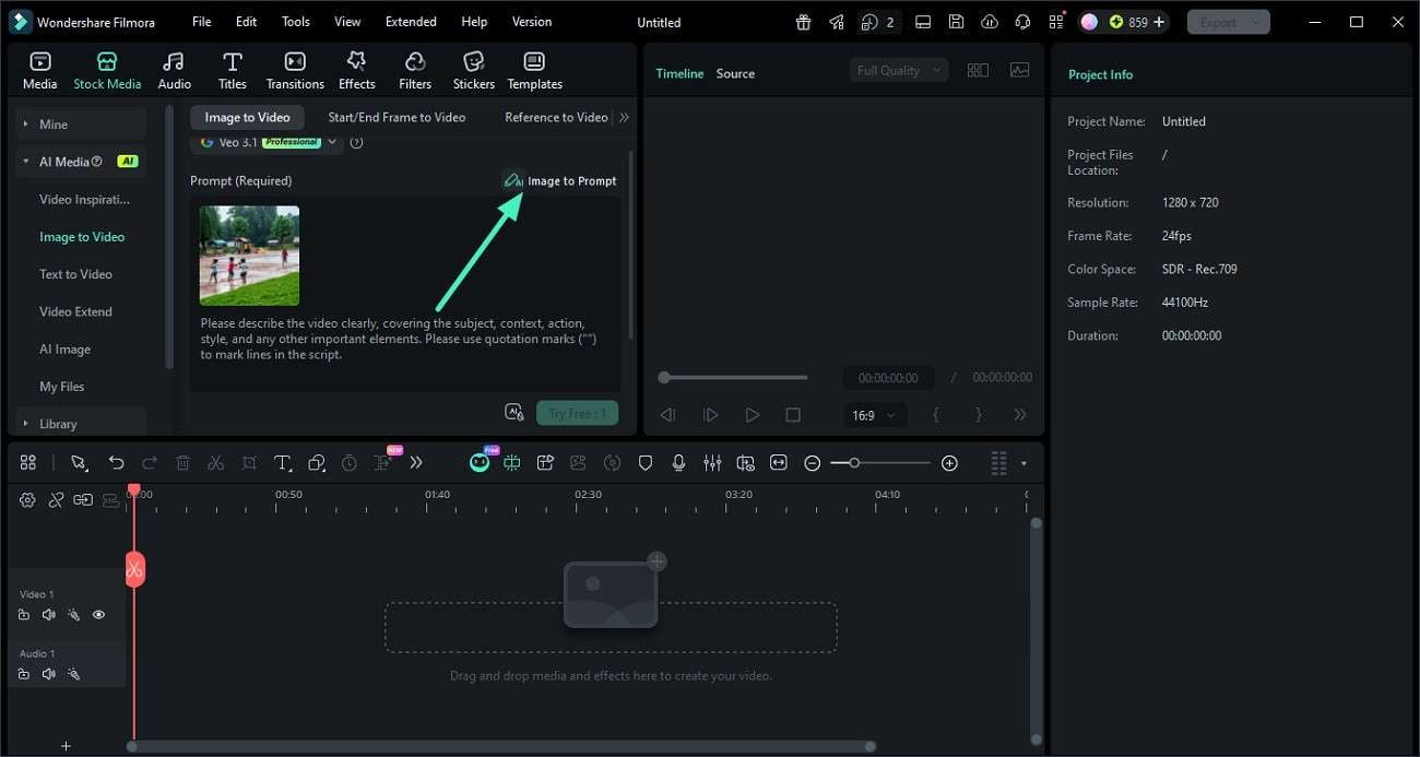 create ai prompt from image