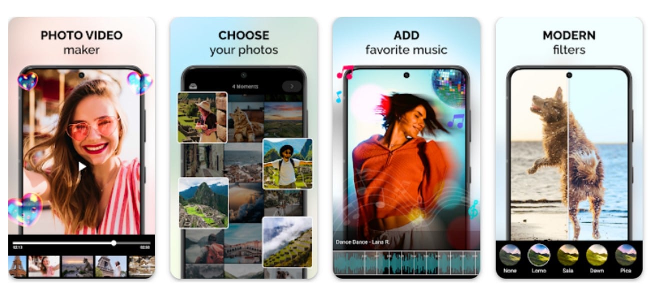 pixgram free app make video photos
