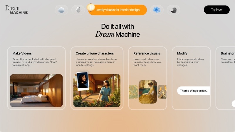 luma ai online image to video maker