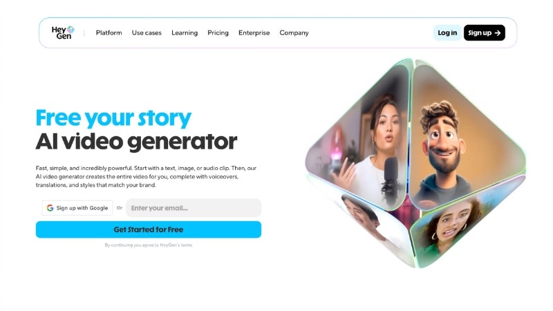 heygen online photo to video maker
