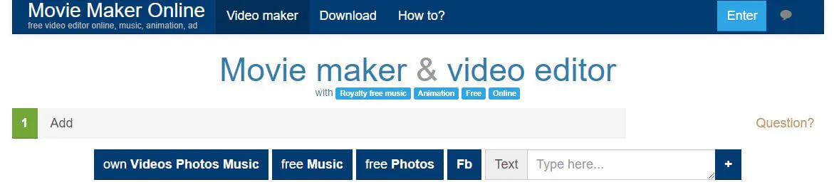 Movie Maker Online