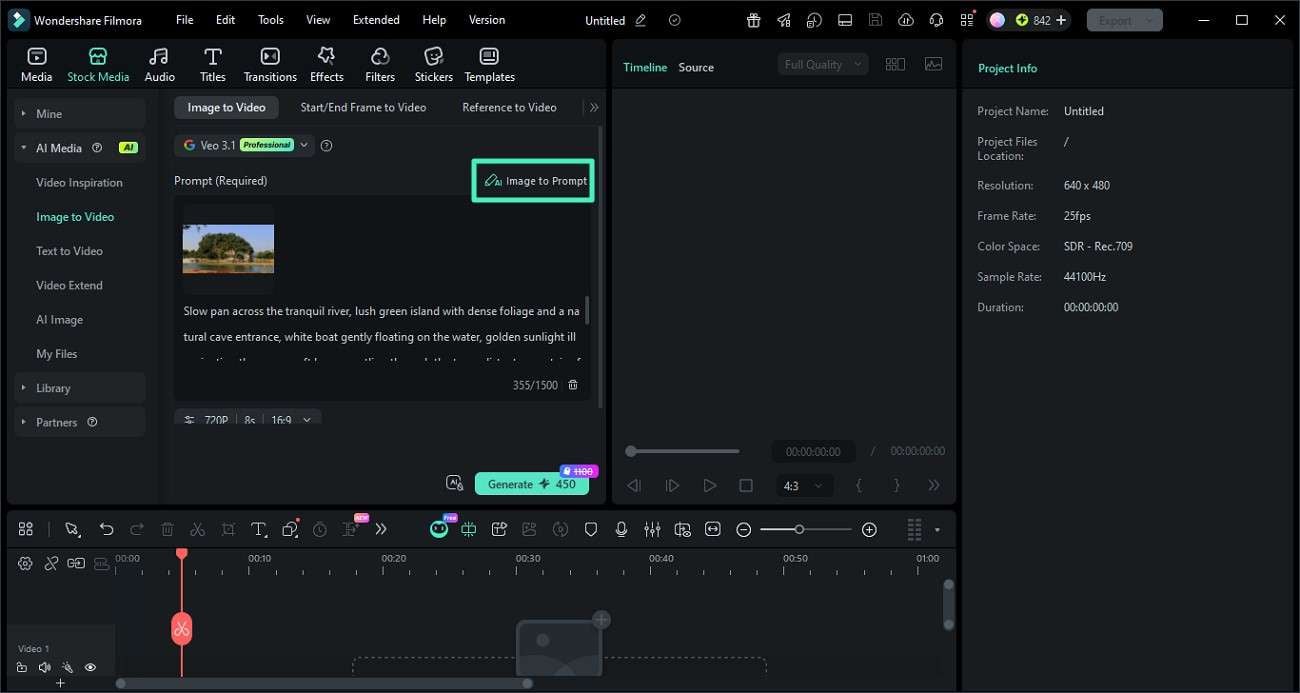 generate ai prompt with image