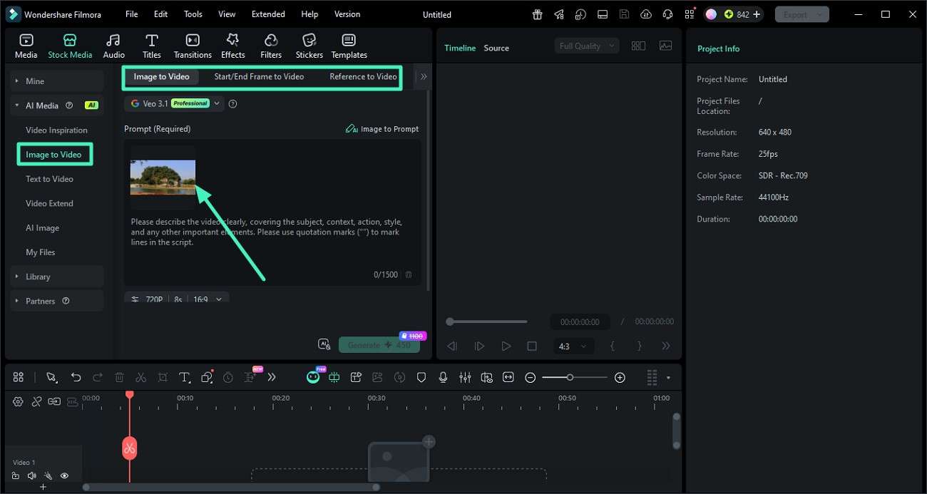 upload image to image to prompt feature