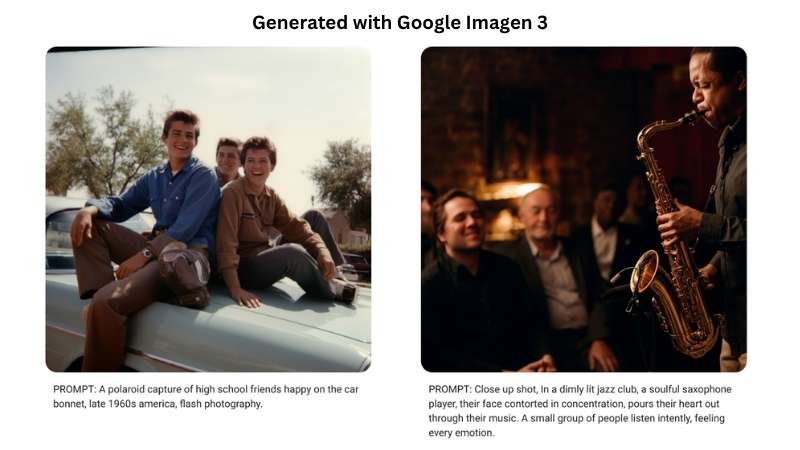 images generated by imagen 3