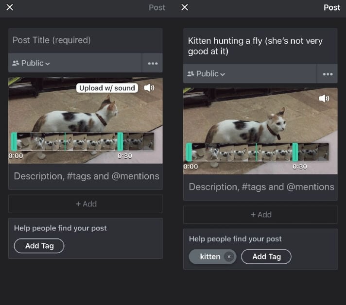  Create GIF with Sound in Imgur