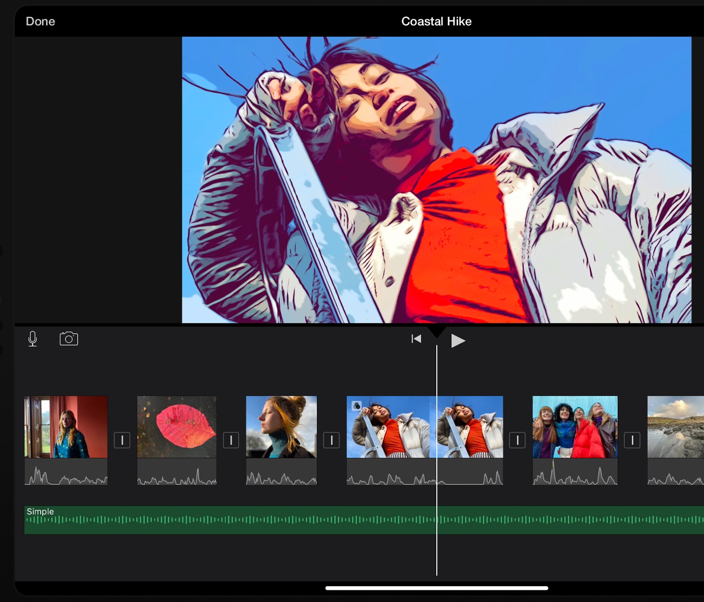 imovie template effect