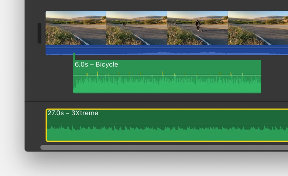 imovie audio