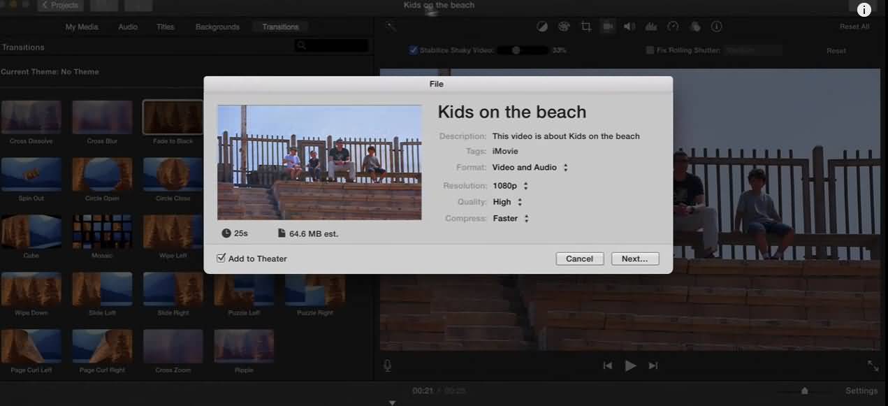 how to edit clips in imovie