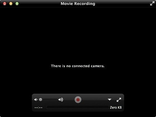poor camera connection - imovie issue