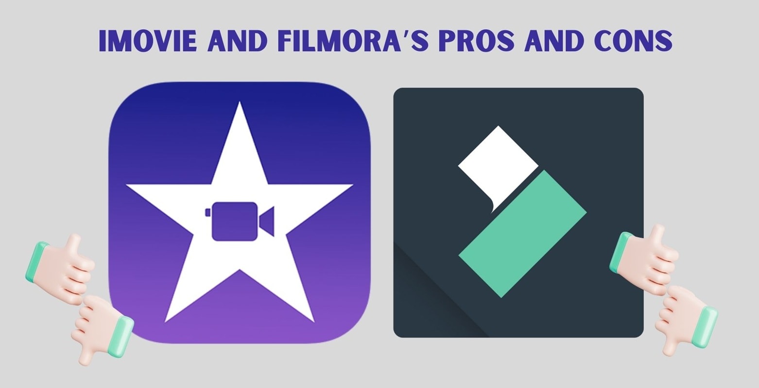 imovie filmora pros and cons