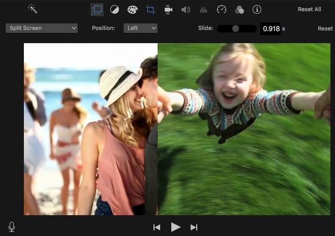 iMovie Split Screen 