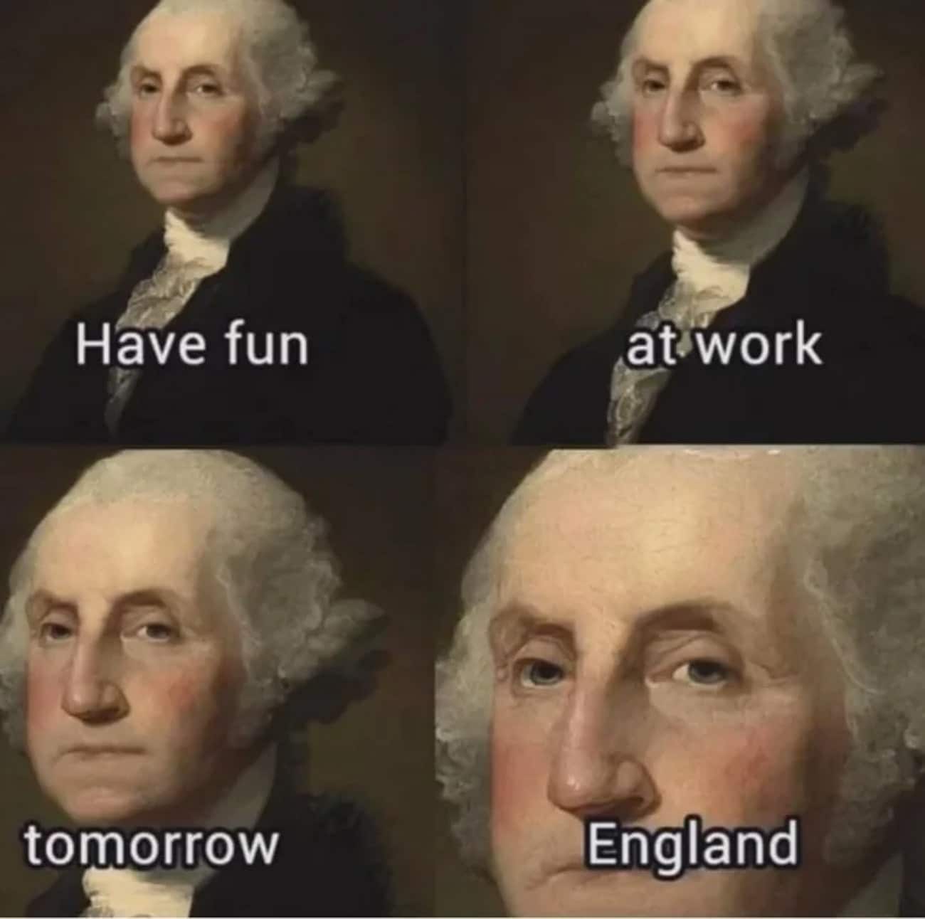 george washington independence day meme