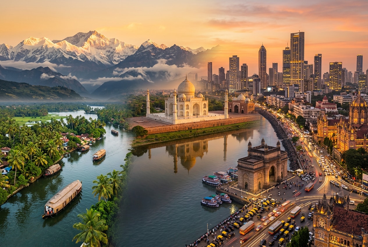 Indian Landscapes and Cityscapes