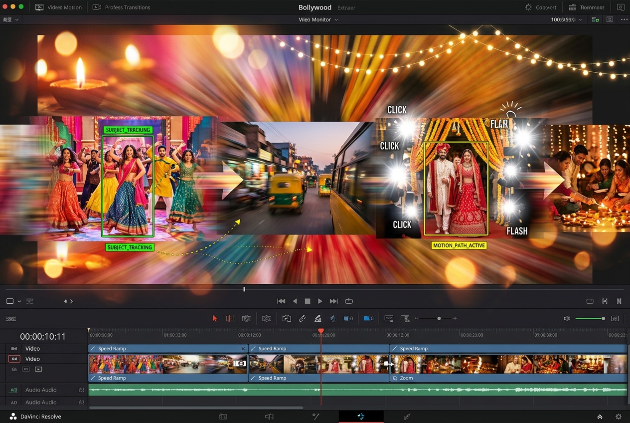 Bollywood-Style Cinematic Motion