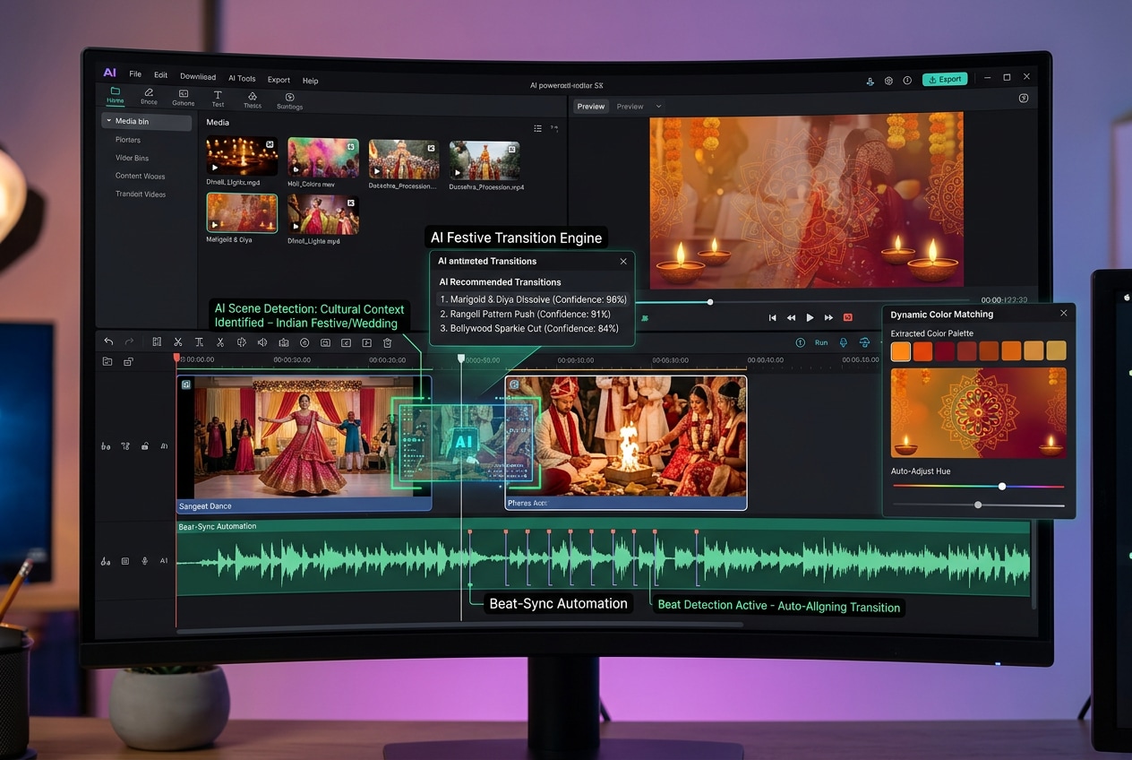 One-Click AI Festive Generation