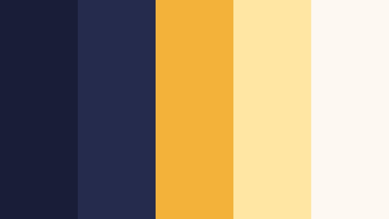 indigo gold premiere moody indigo color palette with hex codes