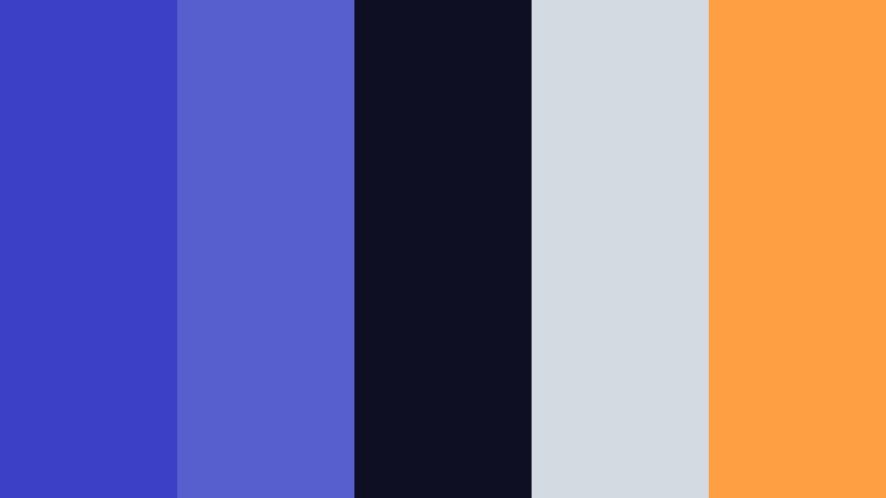 indigo product launch explainer video color color palette with hex codes