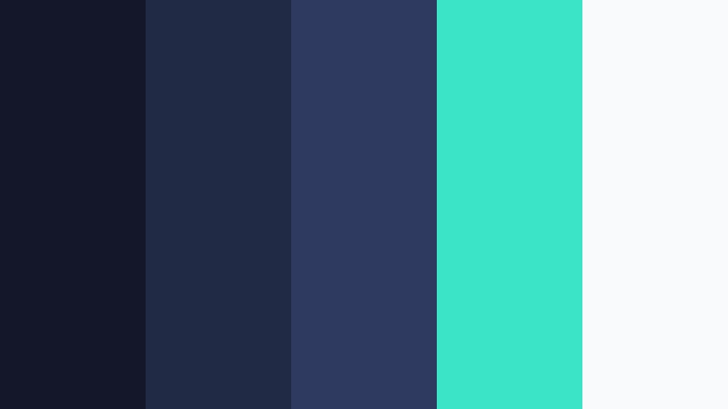 indigo startup launch dark tone indigo color palette with hex codes