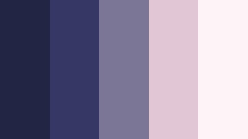 indigo velvet dusk moody indigo color palette with hex codes
