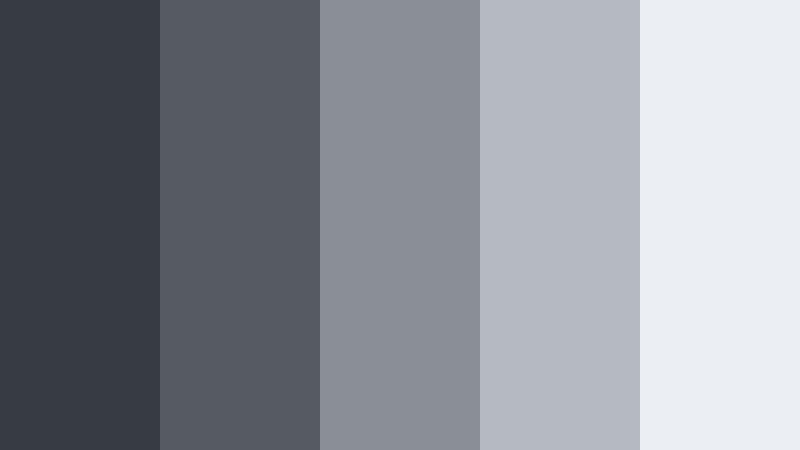industrial fade montage graphite slate color palette with hex codes