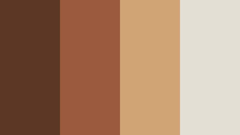 industrial loft ember burnt earth color palette with hex codes