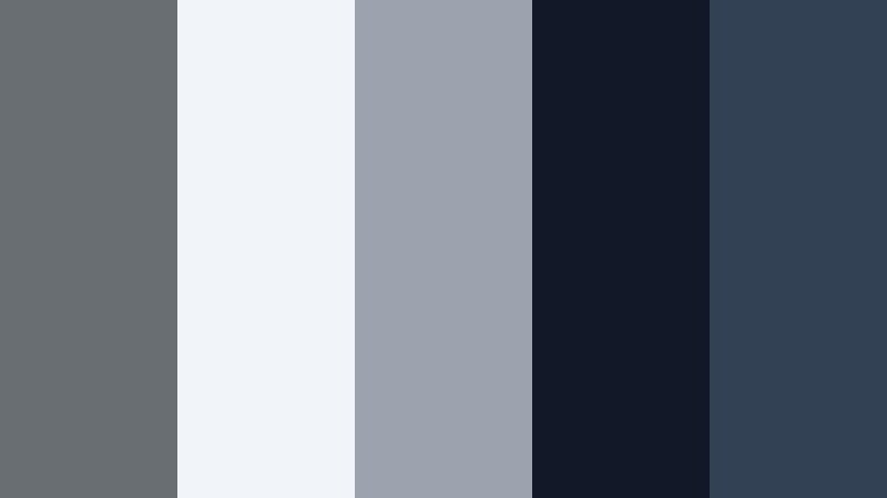 industrial night sequence stone gray color palette with hex codes