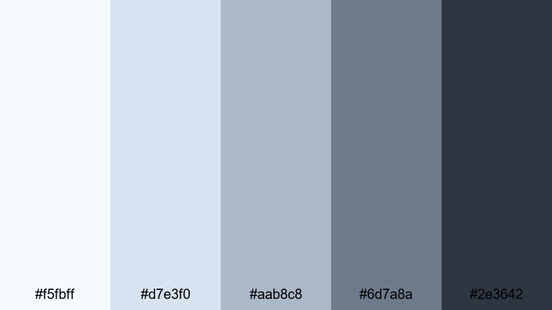 industrial office daylight industrial color palette with hex codes