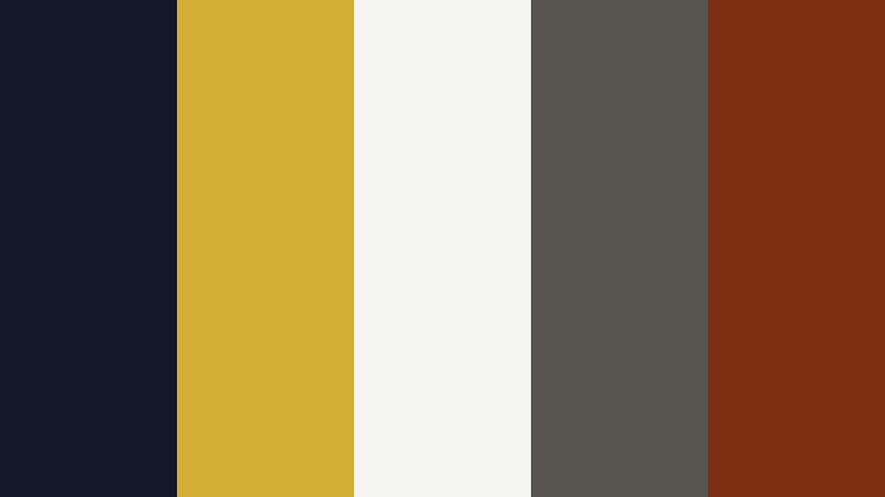 ink and gold frame 2d animation color color palette with hex codes