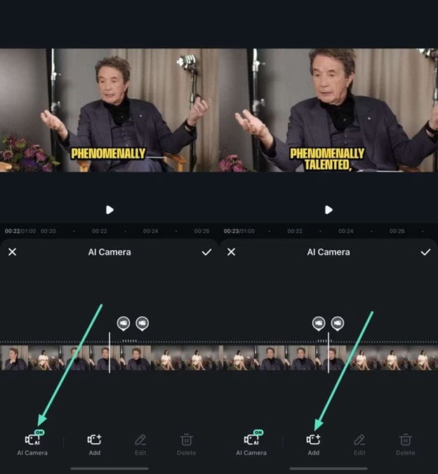 filmora ai camera