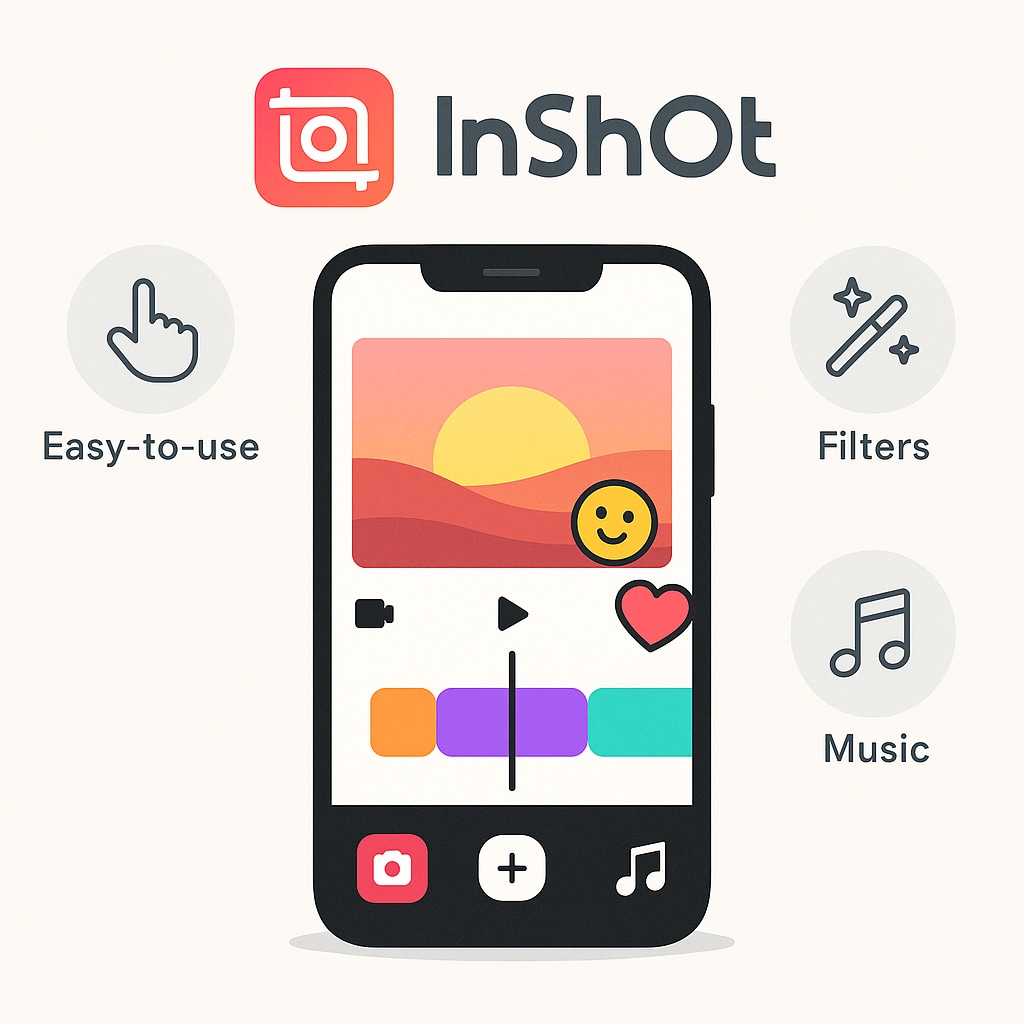 inshot mobile app interface