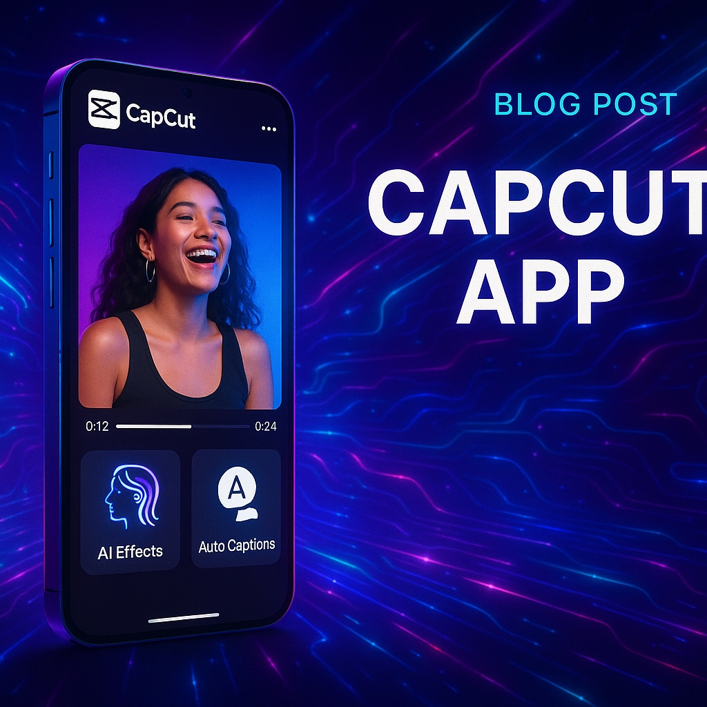 capcut mobile app interface