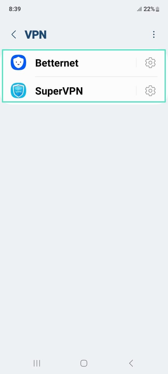 access vpn app android